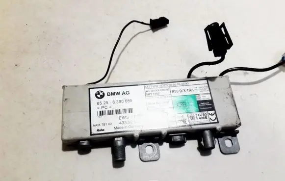 BMW 5 E39 Antenna control unit 65258380685 e00960801