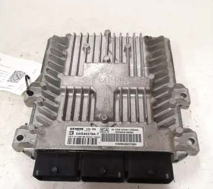Peugeot 407 Engine control unit/module 5WS40379AT 9658198080 HW9648237680