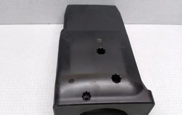 Steering wheel column trim