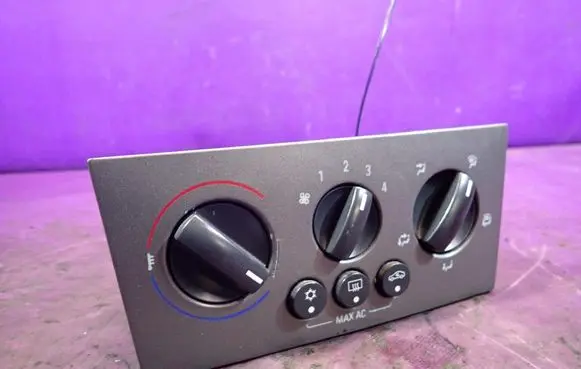 Opel Meriva A Climate control unit 