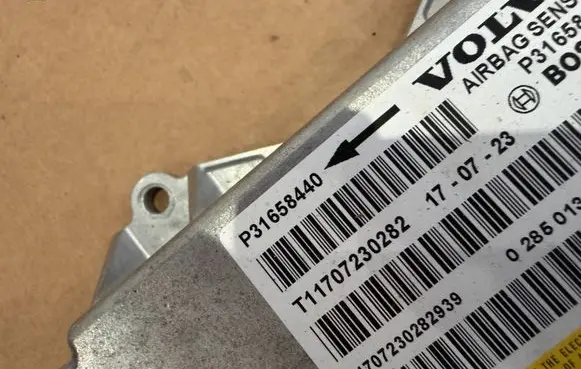 Volvo V60 Airbag control unit/module P31658440 T11707230282 1707230282939