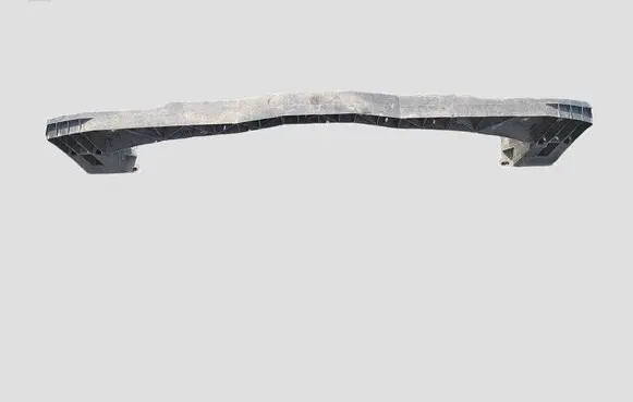 Citroen C4 I Front bumper cross member 9646895580
