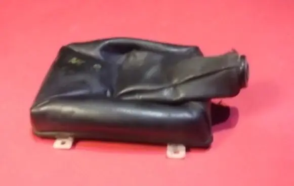Gear lever shifter trim leather/knob