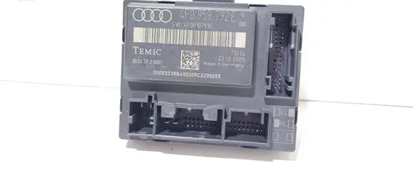 Audi A6 S6 C6 4F Door control unit/module 4F0959792E