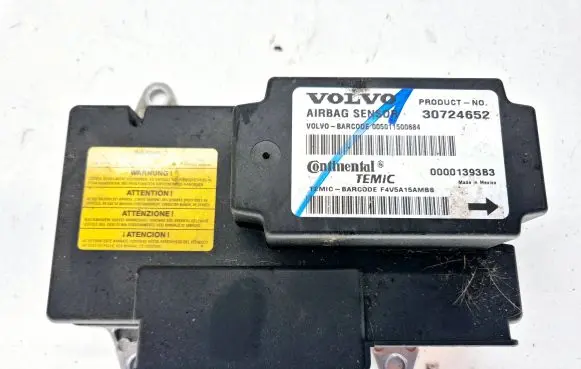 Volvo V50 Airbag control unit/module 30724652 00001393B3 005011500684