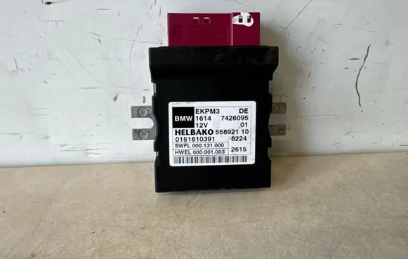 BMW 5 F10 F11 Fuel injection pump control unit/module 7426095
