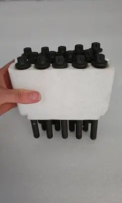 BMW 5 E28 Cylinder head bolts AMC258075 802810