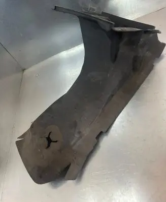 Audi A6 S6 C6 4F Intercooler air channel guide 4F0145334r