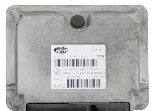 Fiat Panda II Engine control unit/module 51793113 IAW4AFSS