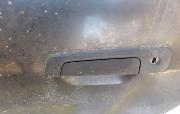 Mitsubishi Colt Front door exterior handle