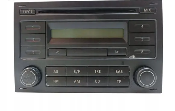 Volkswagen Polo IV 9N3 Radio/CD/DVD/GPS head unit 