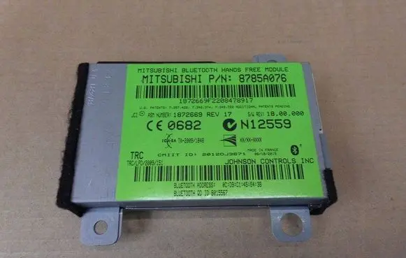 Mitsubishi Outlander Bluetooth control unit module 8785A076