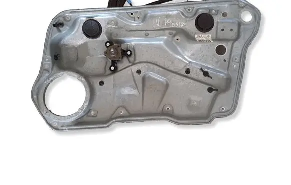 Volkswagen Golf IV Front door manual window regulator 1J4837756F 1J4837730N