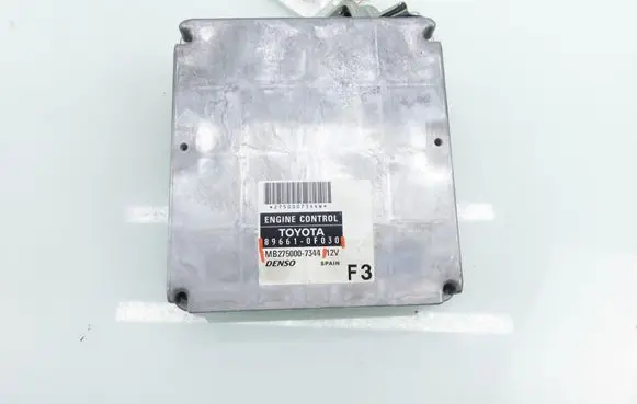 Toyota Corolla Verso E121 Engine control unit/module MB2750007344 896610F030