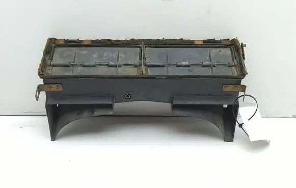 Interior heater climate box assembly housing