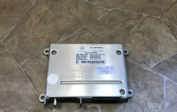 Mercedes-Benz A W169 Bluetooth control unit module A2118703226