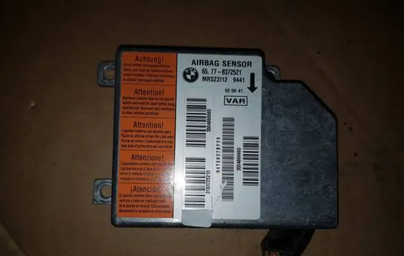 BMW 5 E39 Airbag control unit/module 65778372521 MRSZ212