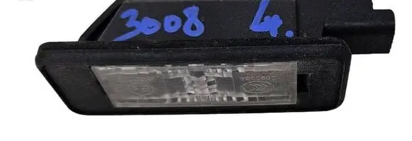 Number plate light