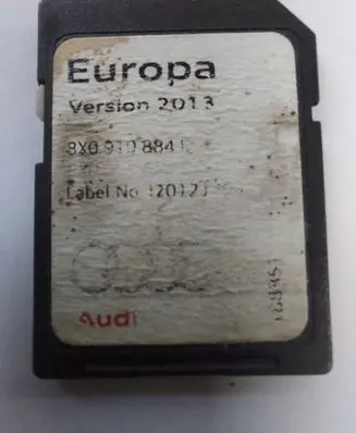 Audi A6 S6 C7 4G Navigation maps CD/DVD 8X0919884E