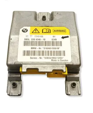 BMW 5 E60 E61 Airbag control unit/module 220434610 65776945155 03B341MA11293