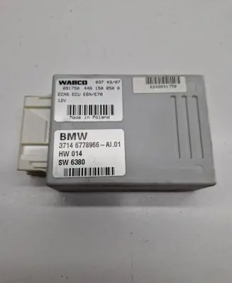 BMW X5 E70 Air suspension control unit module (rear) 37146778966 6778966 4461500500