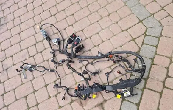 Opel Astra K Engine installation wiring loom 39176684