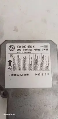 Skoda Roomster (5J) Airbag control unit/module 1C0909605K 44071014F 5WK43125