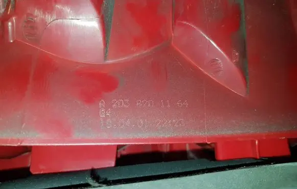 Mercedes-Benz C W203 Rear/tail lights A2038201164 2038201164