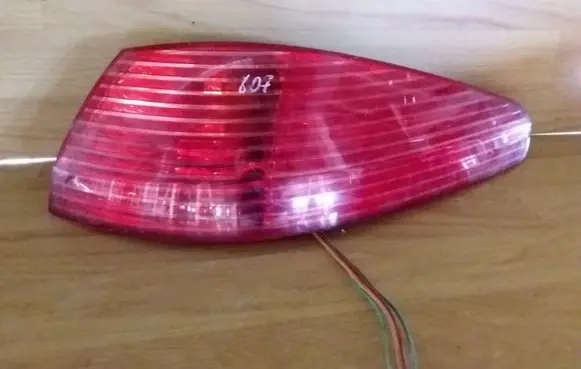 Peugeot 607 Rear/tail lights