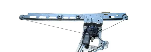 Front door window regulator with motor