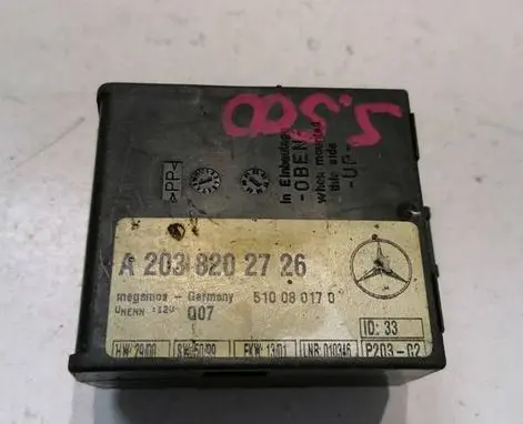 SsangYong Korando Alarm control unit/module A2038202726 510080170