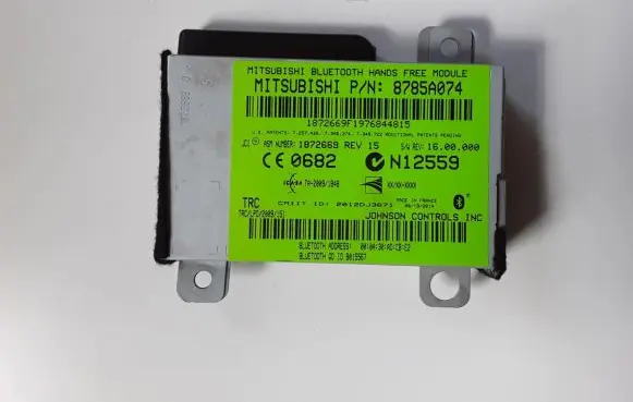 Mitsubishi Outlander Bluetooth control unit module 8785A074