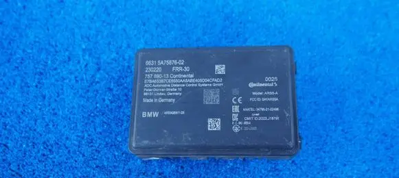 BMW X5 G05 Distronic sensor radar 5A75876