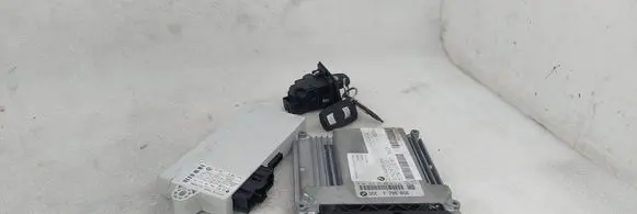 BMW 3 E90 E91 Engine ECU kit and lock set 7799856 0281012707 7801574