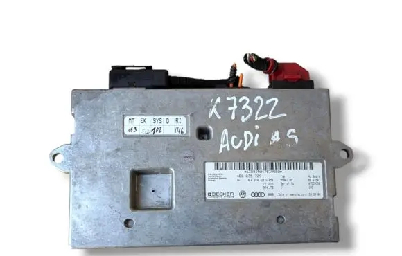 Audi A6 S6 C6 4F Head unit multimedia control 4F0910729Q 4E0035729