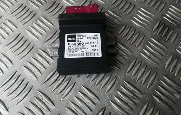 Fuel injection pump control unit/module