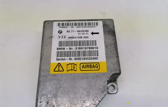 BMW 5 E39 Airbag control unit/module 6919789 316919789010