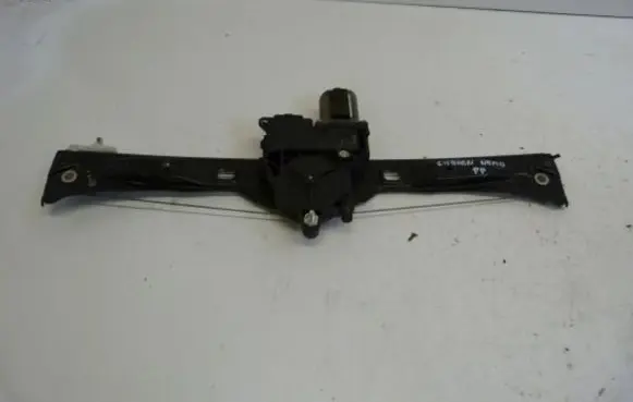 Citroen Nemo Front door window regulator with motor 0445010102
