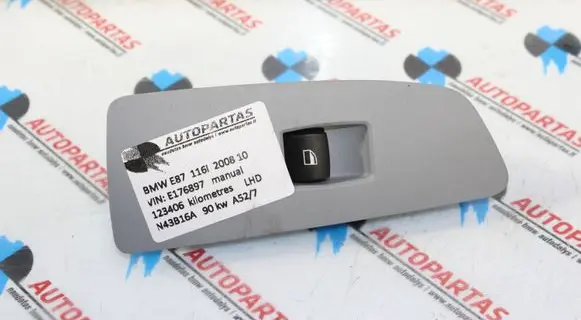 BMW 1 E81 E87 Electric window control switch 9141093