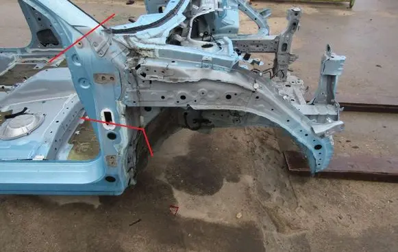 Honda e:Ny1 Front side member 