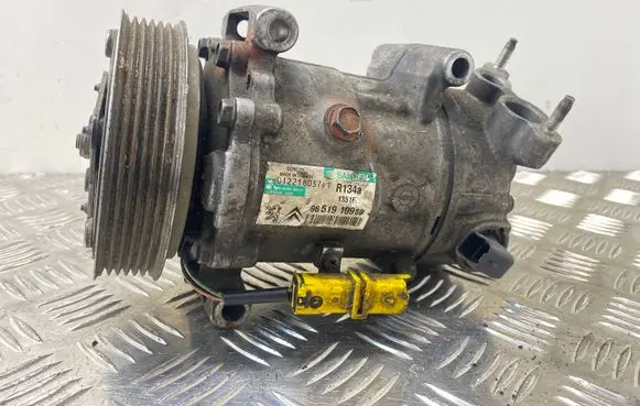 Citroen C4 I Air conditioning (A/C) compressor (pump) 9651910980