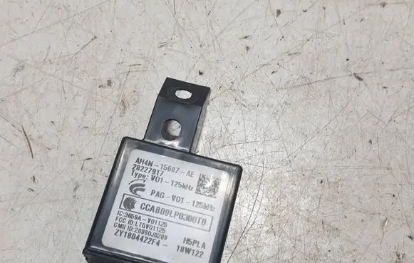 Jaguar XF X260 Ignition lock AH4N15607AE 28227917 CCAB09LP0300T0