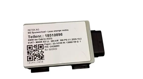 BMW 4 G22 G23 G24 G26 Distronic sensor radar 66325A84CF7 66325A7A559 66325A6DB55
