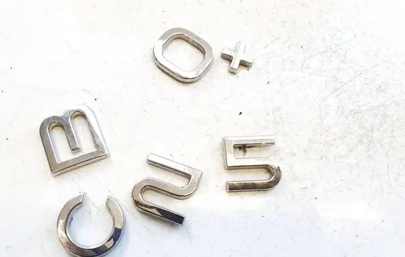 Mercedes-Benz EQB Manufacturer badge logo/emblem 