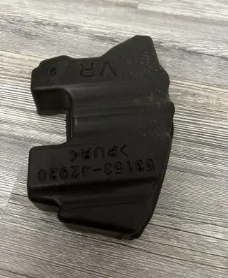 Fender foam support/seal