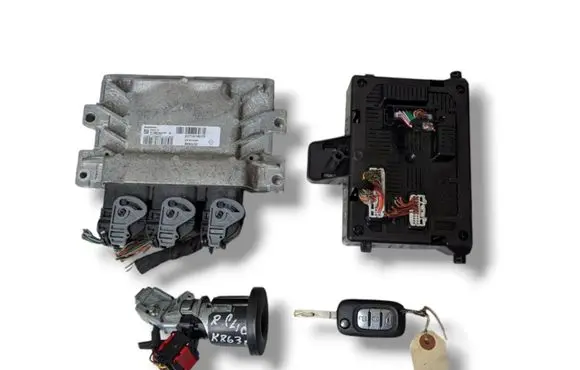 Renault Clio III Engine ECU kit and lock set S180042157A 237101907R