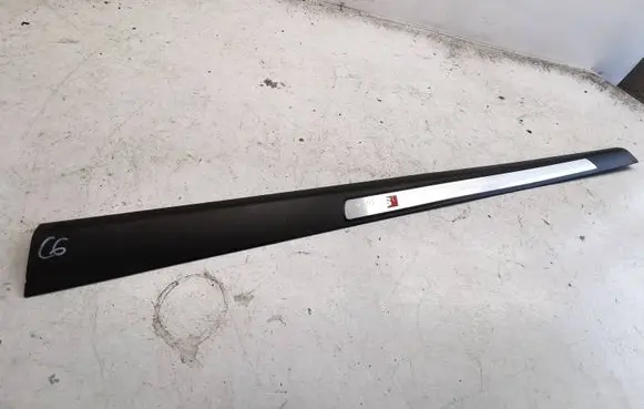 Audi A6 S6 C6 4F Front sill trim cover 4F0853373E