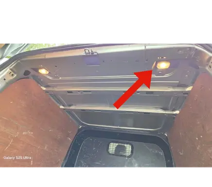 Ford Transit Custom Boot/trunk interior light BK2113773