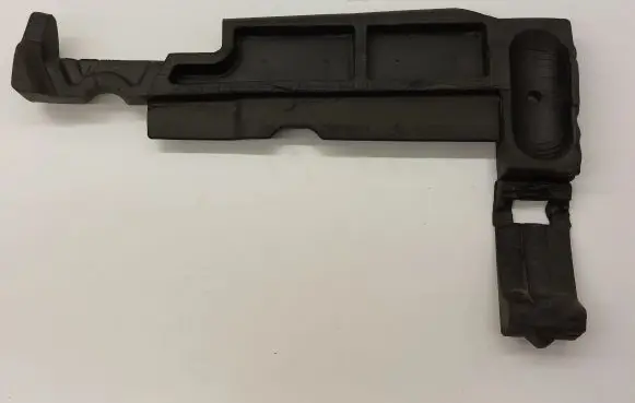 Audi A3 S3 8P Fender foam support/seal 8P0823722C