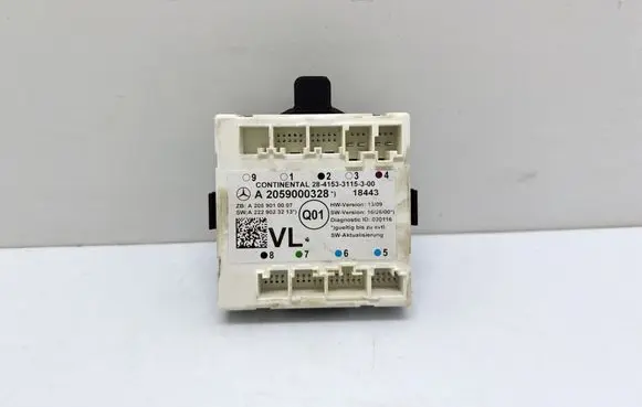 Mercedes-Benz GLC C253 Door control unit/module A2059000328 A2059010007 2841533115300